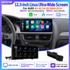 AUTOTOP, schermo multimediale per auto con sistema Linux, display HD da 12,3 pollici e risoluzione 1920x720, compatibile con Audi A4 B8, A5, S4, S5 (2009-2016), MMI 2G Concert Symphony, MMI 3G Audi