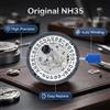 NONE Movimento per orologio meccanico automatico originale giapponese TMI NH35 NH35A, indicazione giorno e data, corona a ore 3, alta precisione, kit di ricambio per carica automatica, per orologi da polso