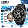 Honor Watch 6, smartwatch con GPS, 46 mm, display LTPS da 1,46 pollici, luminosità di 3000 nit, autonomia della batteria fino a 35 giorni, modalità Pro Football, modalità Badminton, GPS a doppia