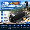 NONE Batteria Hailong 18650 originale, nuova di zecca, 36V/48V, 20Ah, 30Ah, 40Ah, batteria ad alta capacità, adatta alla maggior parte delle biciclette elettriche da fuoristrada e da montagna, pacco