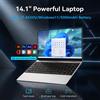 LENO 2026 Nuovo Laptop Intel Core I7-8650U 14.1" 5000mAh Windows 11 Pro 3 Anni di Garanzia Laptop Portatile 1920*1080 HD Notebook da Ufficio