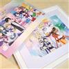 NESSUNA MARCA Sailor Moon Cosmos Fine Art Print & Visual Sheet Set Blu-ray Bonus