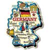 Classic Magnets, calamita da collezione in Germania con scritta Germania, prodotto negli Stati Uniti