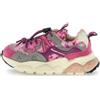 Flower Mountain Yamano 3 Junior Sneakers Teddy fucsia mud bordeaux