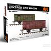 AK Interactive: GERMAN RAILWAY COVERED G10 WAGON GEDECKTER GÜTERWAGEN G10 1/35 i
