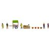 Noch Set Di Figure Tematiche Dipinte A Mano Con Accessori OO/HO Gauge Noch