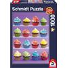 Schmidt Spiele Cupcakes fun, puzzle, puzzle per adulti, standard, 1000 pezzi, 58217