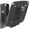 Selius Supporto a parete per TV/monitor, da 13 a 29 pollici, orientabile e inclinabile, massimo 15 kg, standard VESA 100x100