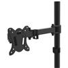 Selius Supporto per monitor, compatibile con schermi da 13" a 27", standard VESA 75x75 e 100x100