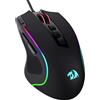 Merkloos Mouse da gaming con filo - Mouse per computer RGB - 8000 DPI - 11 pulsanti - Nero