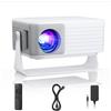 Merkloos Proiettore mini Full HD 1080p - 15000 lumen - Rotazione 360° - Correzione trapezoidale automatica - Portatile