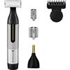Remington Omniblade - Rasoio ibrido per viso e corpo, 100% impermeabile, ricaricabile, con pettine regolabile di precisione e micro trimmer, nero