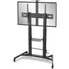Satchef GmbH conecto LM-FS03BT Supporto TV professionale, base per schermi piatti LCD, LED e al plasma, regolabile in altezza, 60-100 pollici (152-254 cm, portata max. 100 kg), VESA max. 1000x600 mm, acciaio, nero