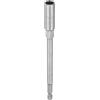 QUARKZMAN Bussole per Avvitatore 10mm 6 Punti da 6 150mm CR-V | Attacco Esagonale 1/4 Extra Lunga, Prese Metriche Chiavi a Bussola, Inserti Professionali Bulloni, Per Trapani Elettrici