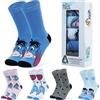 Disney Polpaccio Calzini Donna EU 35-41, Pacco da 5 Morbido Novità Calze, Calzini Caldi Donna, Idea Regalo Accogliente