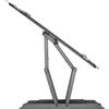 Markenlos Supporto a muro per TV a braccio doppio - orientabile, inclinabile ed estensibile - per TV da 37-70 pollici con standard VESA 200x200, 300x300, 400x400 - colore nero. Modello: P50A