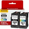 Merkloos Cartucce d'inchiostro 560XL e 561XL - Nero e colori - Confezione da 2