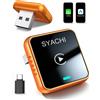 Selius Adattatore wireless 2-in-1 CarPlay e Android Auto con porte USB-A e Type-C, compatibile con dispositivi iOS e Android