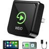 Selius Adattatore CarPlay wireless per iPhone, con Wi-Fi a doppia banda, porta USB e connettore di tipo C