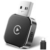 Selius Adattatore wireless CarPlay e Android Auto - Dongle Wi-Fi dual-band 2-in-1 con Bluetooth 5.0