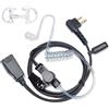 Selius Auricolare per walkie-talkie con microfono, cuffia a 2 pin con pulsante PTT (Push-to-Talk)