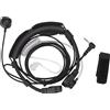 Selius Microfono auricolare con connettore da 2,5 mm, cuffie, auricolare, pulsante PTT