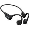 Markenlos Cuffie Bluetooth wireless con tecnologia a conduzione ossea, ideali per lo sport e le attività all'aperto