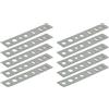 Generico Staffe di Montaggio Universali per Finestre, Placchette per Serramenti in PVC, Legno, Alluminio, Accessori per Infissi Interni