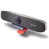 PLT Barra video personale Poly Studio P15 (Plantronics) - 4K - Barra all-in-one - Videocamera, microfoni e altoparlante - Audio e video di qualità superiore - Certificazione per Zoom e Microsoft Teams