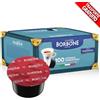 Caffè Borbone 100 Capsule Caffè Borbone Compatibili Lavazza Blue Blu In Black Qualità Rossa
