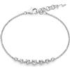 Miluna - Bracciale Giochi di Luce con topazi bianchi in argento BRD1266
