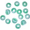 Xcessor auricolari di ricambio in silicone 7 paia (set di 14). Compatibili con la maggior parte delle marche di cuffie in-ear. Taglia grande. Verde smeraldo
