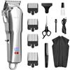 StarTech Tagliacapelli per uomo - Trimmer a lama T - Senza fili - Ricaricabile - Lame in acciaio inossidabile - Lunghezza di taglio inferiore a 0,5 mm - Autonomia di 85 minuti - Colore: oro
