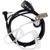 Selius Auricolare radio con microfono, tipo cuffia, con connettore a 1 pin da 2,5 mm