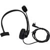 Selius Auricolare radio a due pin, adatto per walkie-talkie, con microfono e pulsante PTT (Push-to-Talk)
