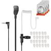 Selius Set di 4 cuffie radio con 10 tappi auricolari gratuiti, compatibili con i modelli -T60, -T61, -T62, -T72, -T80, -T81, T82 Extreme, T92 H2O