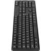 Selius Tastiere ergonomica USB con filo, in arabo e inglese, tastiera meccanica per PC e laptop, non adatta per un uso prolungato.