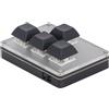 Selius Tastiera meccanica da gioco mini wireless | 4 tasti | Tipo C | Batteria al litio integrata
