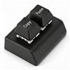 Selius Mini tastiera per copia e incolla, tastiera meccanica da gaming con 2 tasti programmabili, connessione USB-C cablata