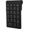 Selius Tastierino numerico, tastiera wireless mini tramite Bluetooth, per laptop e computer desktop - nero