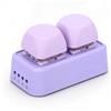 Selius Tastiera macro Bluetooth con 2 tasti, per la navigazione delle pagine, wireless e programmabile tramite USB