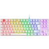 Selius Tastiera da gaming meccanica TKL, illuminazione FRGB, antighosting, switch rossi