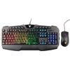 Selius Tastiera e mouse combo T20 - Membrana RGB, multimedia, software RGB