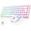 Selius Tastiera e mouse USB combinati | Wireless, per gaming | Layout AZERTY