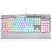 Selius Tastiera da gaming Yama K550 RGB (bianca), layout americano