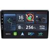 Selius Autoradio Android 12 per Fiat Ducato/Citroen Jumper/Peugeot Boxer - 8 GB di RAM, 256 GB di memoria interna