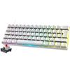 Selius Mini tastiera da gioco RGB da 60%, con 62 tasti, cavo USB-C rimovibile e funzionalità anti-ghosting completa
