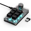 Selius Mini tastiera programmabile wireless con macro e illuminazione RGB