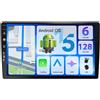 Selius Autoradio da 9 pollici con display IPS, navigazione GPS, 6GB di RAM e 128GB di memoria, radio DAB, Wi-Fi e Bluetooth 5.0