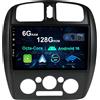 Selius Autoradio Android 15, display IPS da 9 pollici, compatibile con: Mazda 323 (2000-2003), Haima Family (2006-2010), Happin (2004-2012)